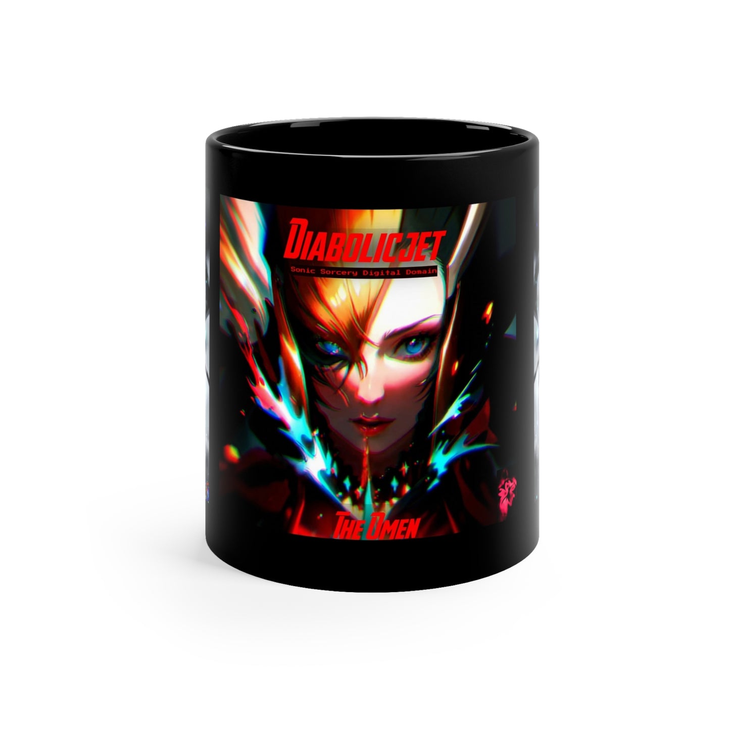 Diabolicjet Custom Black Coffee Mug