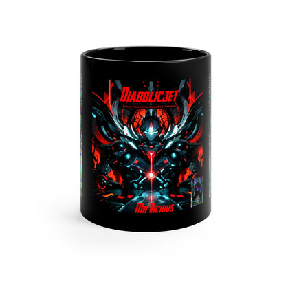 Diabolicjet Custom Black Coffee Mug