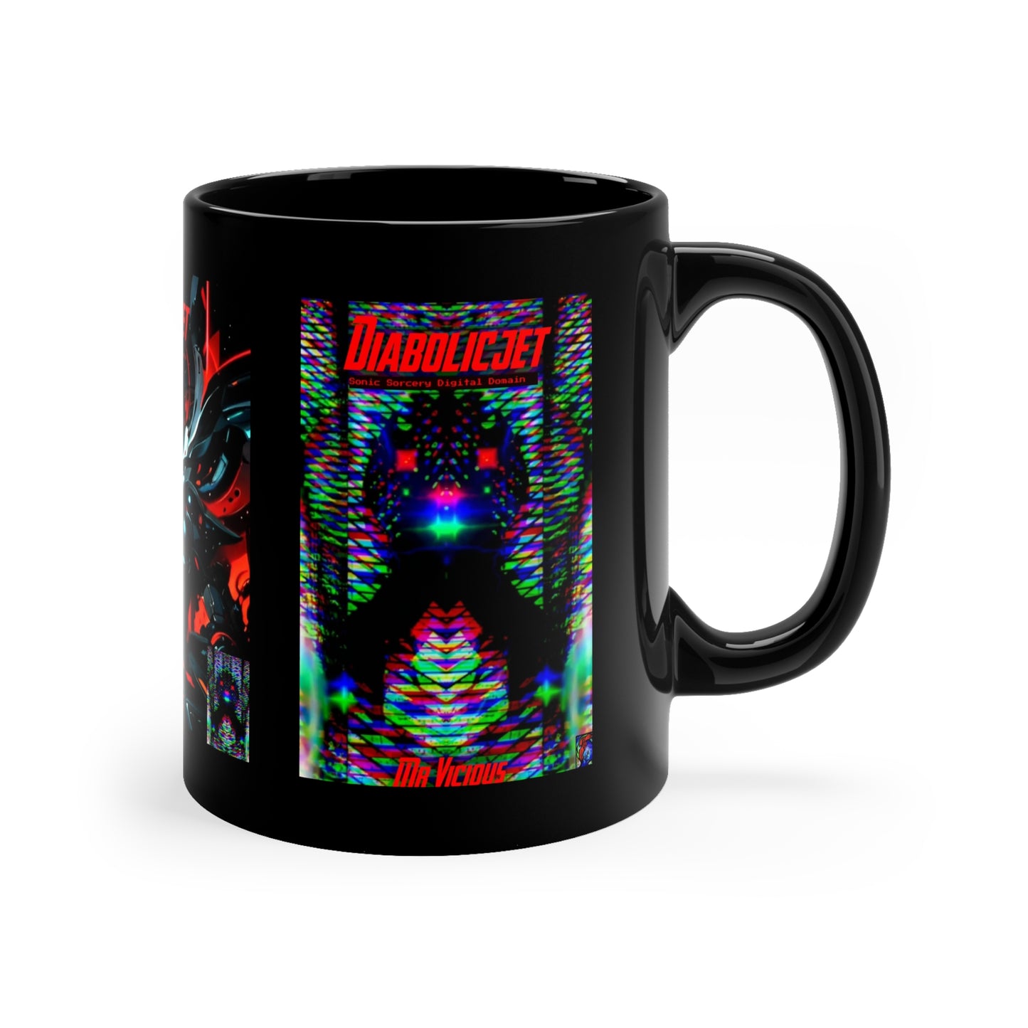 Diabolicjet Custom Black Coffee Mug