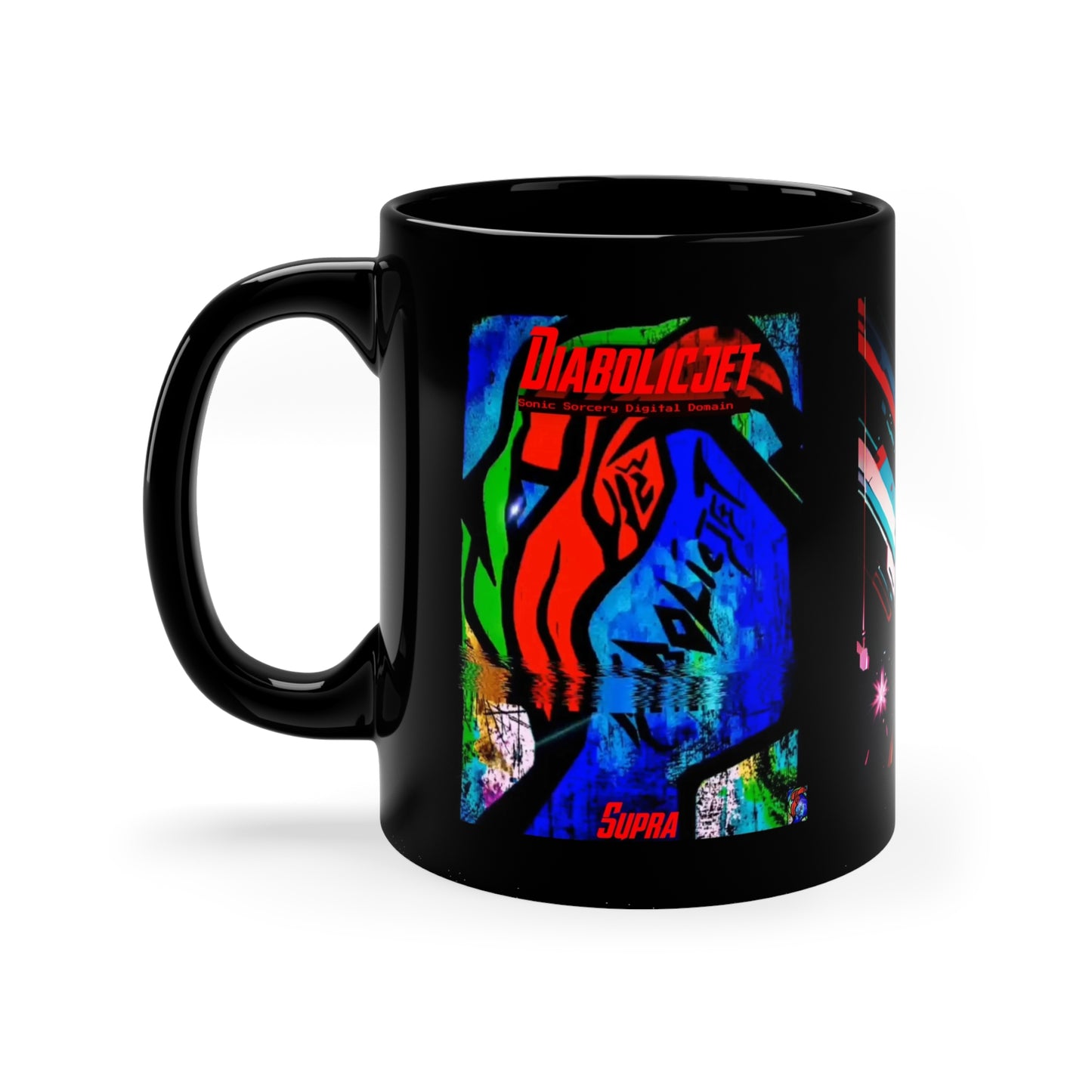 Diabolicjet Custom Black Coffee Mug