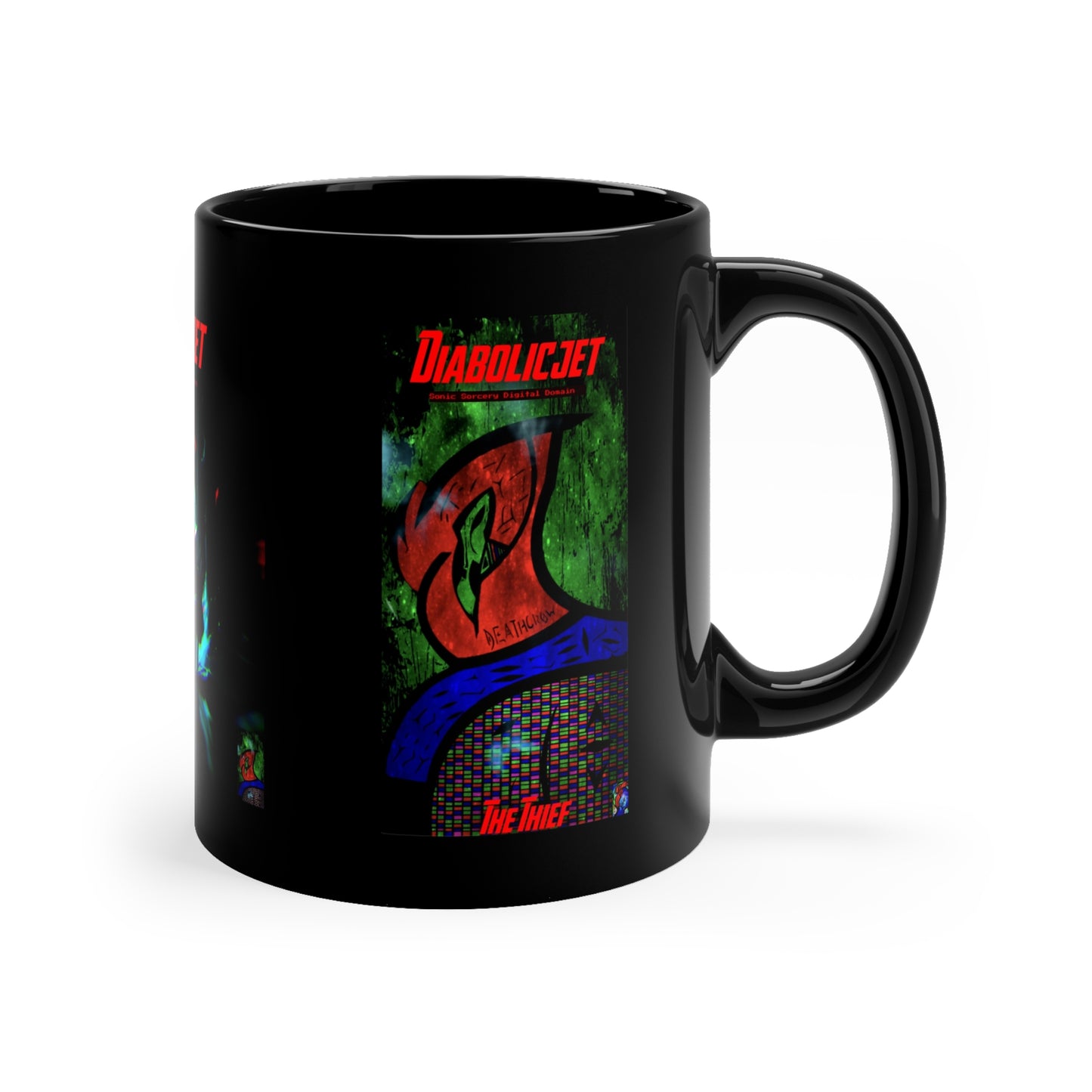 Diabolicjet Custom Black Coffee Mug