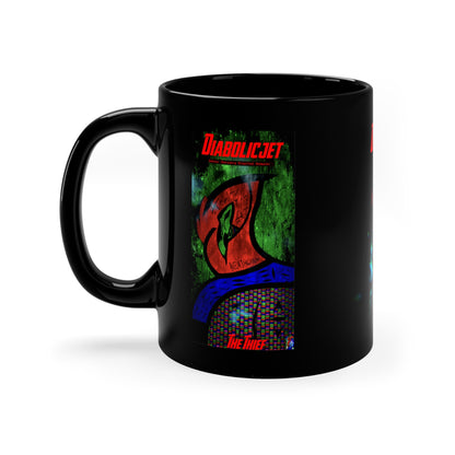 Diabolicjet Custom Black Coffee Mug