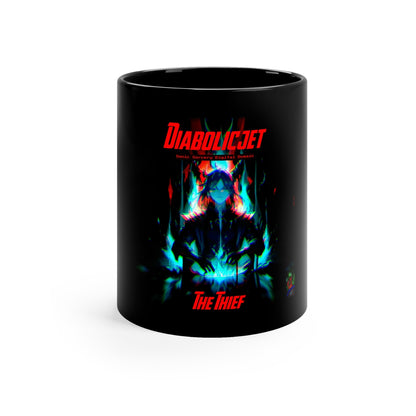 Diabolicjet Custom Black Coffee Mug